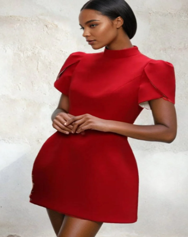 Cut-Out Bodycon Mini Dress