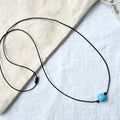 Adjustable Bohemian Turquoise Stone Bead Necklace