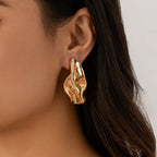 Bohemian Irregular Geometric Stud Earrings
