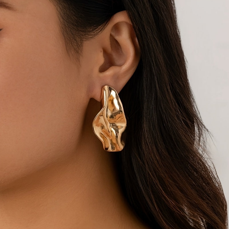 Bohemian Irregular Geometric Stud Earrings
