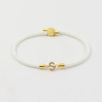 Adjustable Initial Letter Bracelet