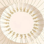 Initial Crown Necklace in Gold Tone