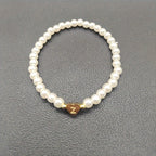 Armband met hart en initiaal van A tot Z