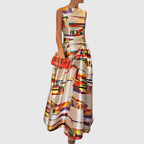 Flowing Relaxed Fit Occasion Maxi Dress