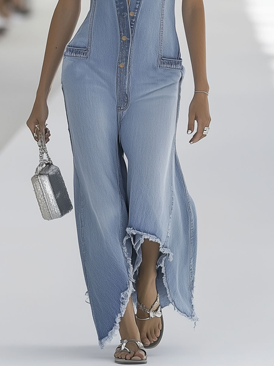 Andromeda Sleeveless Jumpsuit