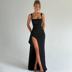 Knit Texture Relaxed Fit Maxi Dress