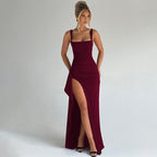 Knit Texture Relaxed Fit Maxi Dress