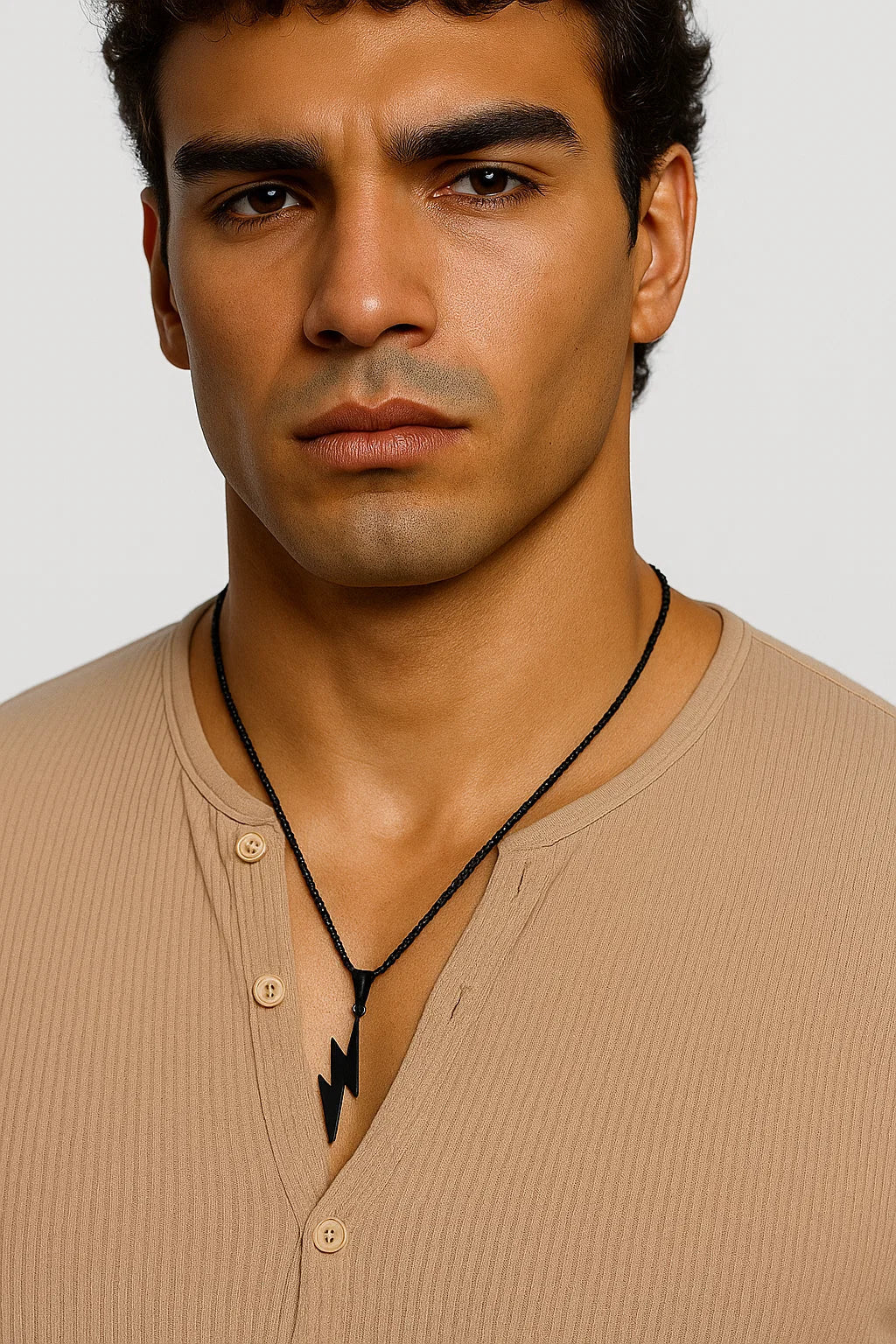 Titanium Steel Chain Necklace with Modern Links