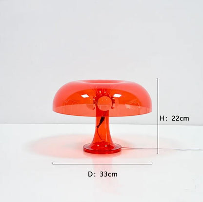 Mushroom Table Lamp – Minimalist LED Bedside & Desk Light