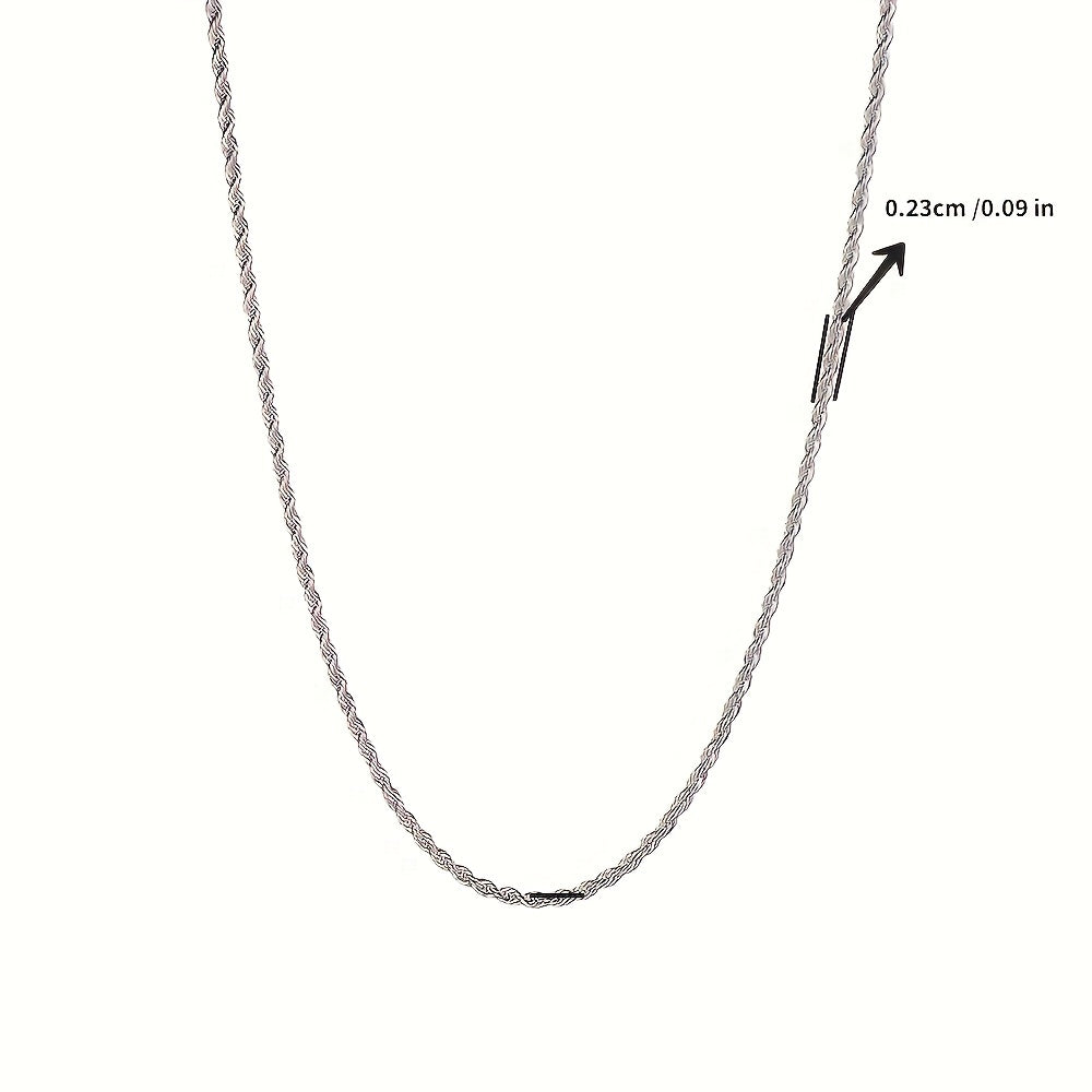 Gedraaide koordketting in acht lengtes
