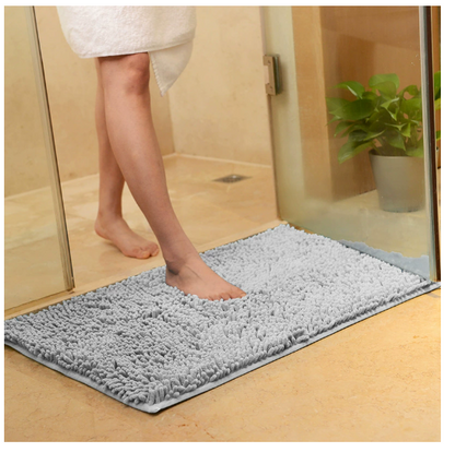 Thick Plush Microfibre Bathroom Floor Mat – Super Absorbent, Non-Slip, Multi-Size