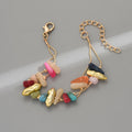 Boho Multicolour Beaded Charm Bracelet