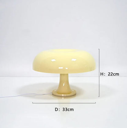 Mushroom Table Lamp – Minimalist LED Bedside & Desk Light