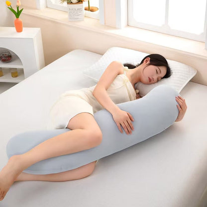 Body Hug Pillow – Soft Long Cuddle Cushion for Bed & Sofa, 105cm