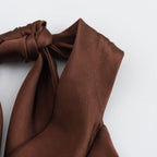 Halter Neck Relaxed Flowing Maxi Dress