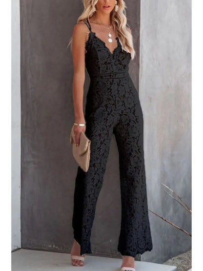 Beatrice V-neck Jumpsuit