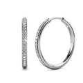 Pavé Earrings in Three Metal Tones
