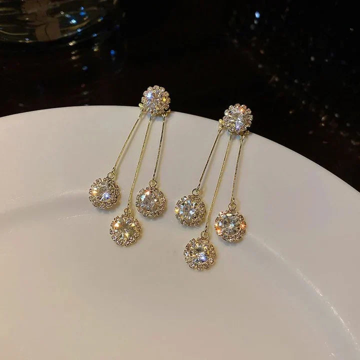 Crystal Mini Drop Earrings