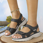Adjustable Strap Flat Sport Sandals
