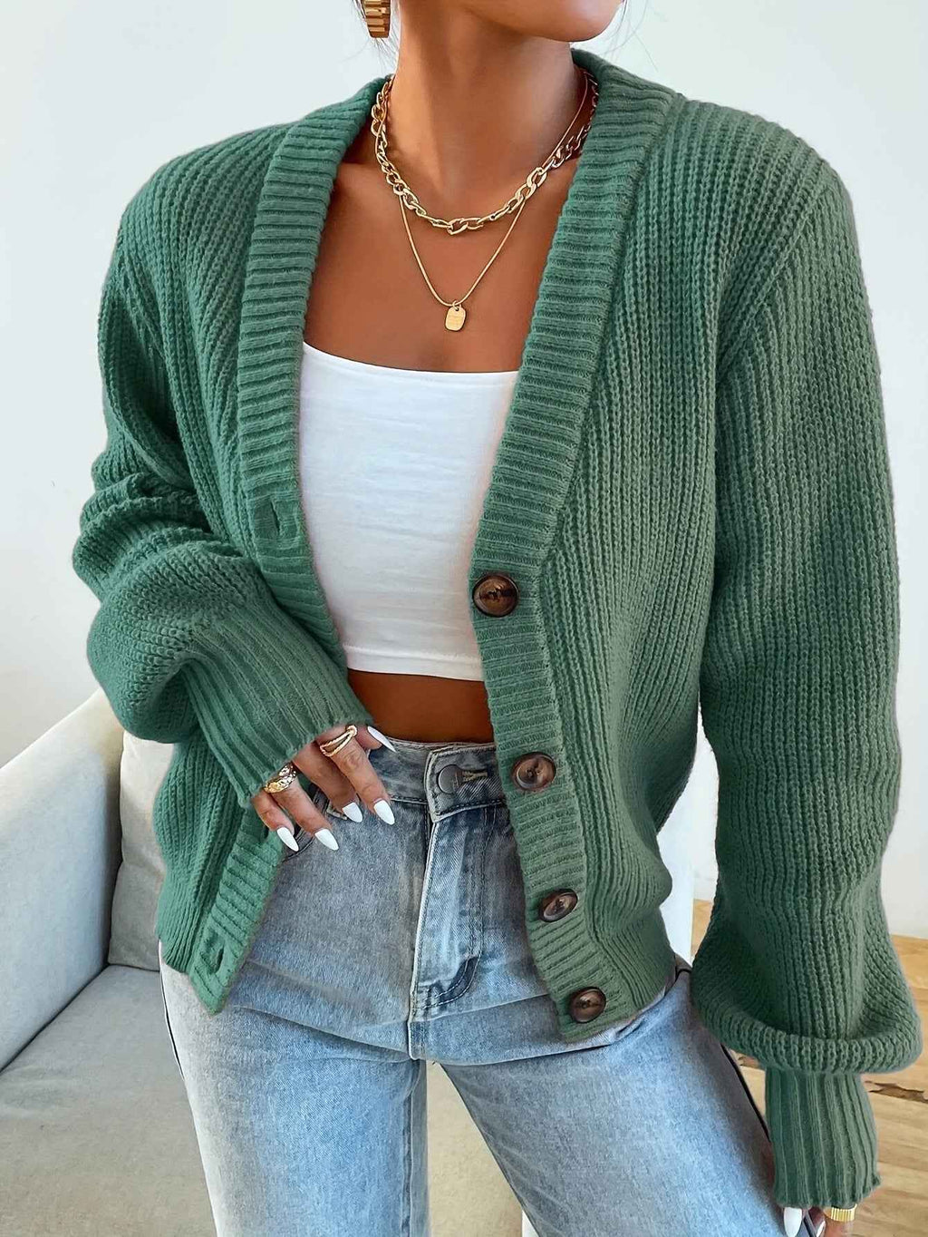 Longline Draped Cardigan for Layering Over Dresses