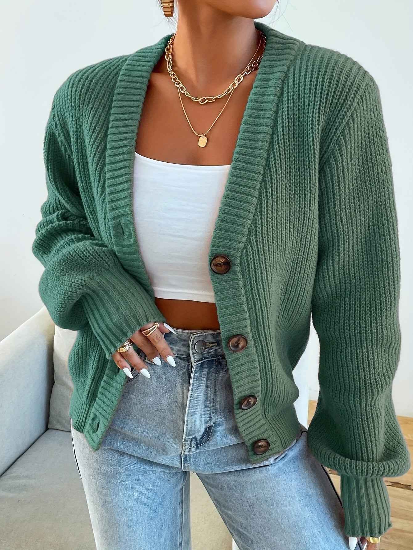 Longline Draped Cardigan for Layering Over Dresses