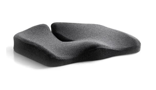 Memory Foam Seat Cushion – Tailbone & Coccyx Support for Office & Car
