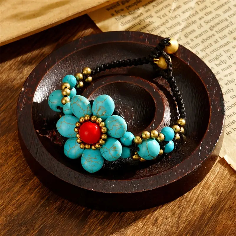 Turquoise Blossom Bracelet