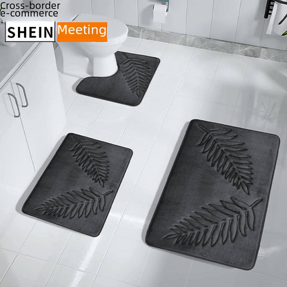 Memory Foam Bathroom Mat – Absorbent, Non-Slip, Multi-Size, Machine Washable