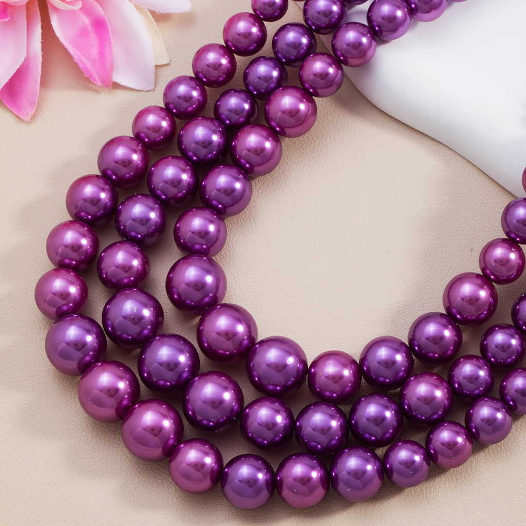 Vintage Layered Pearl Choker Necklace
