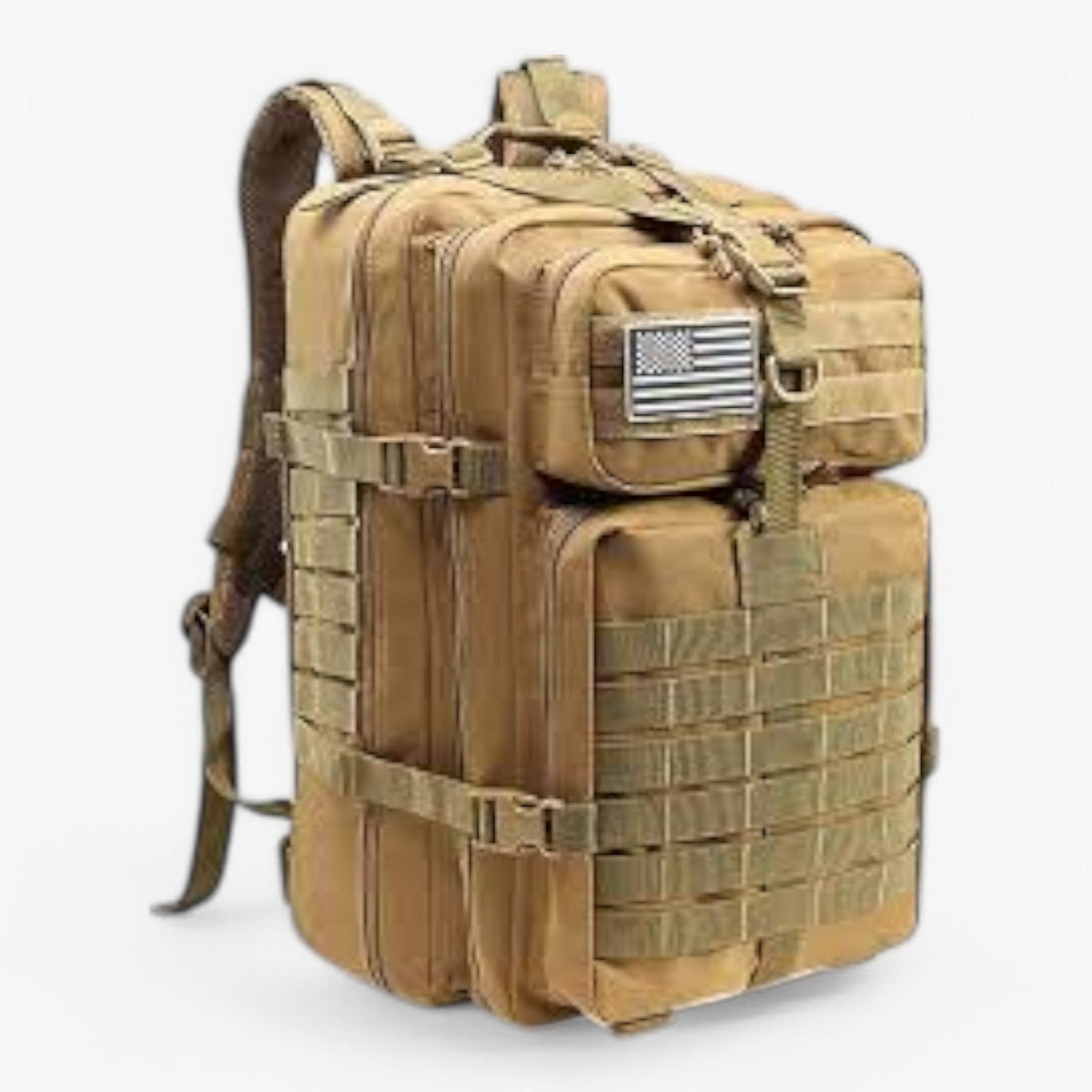 Waterproof 50L Tactical Backpack with MOLLE Webbing