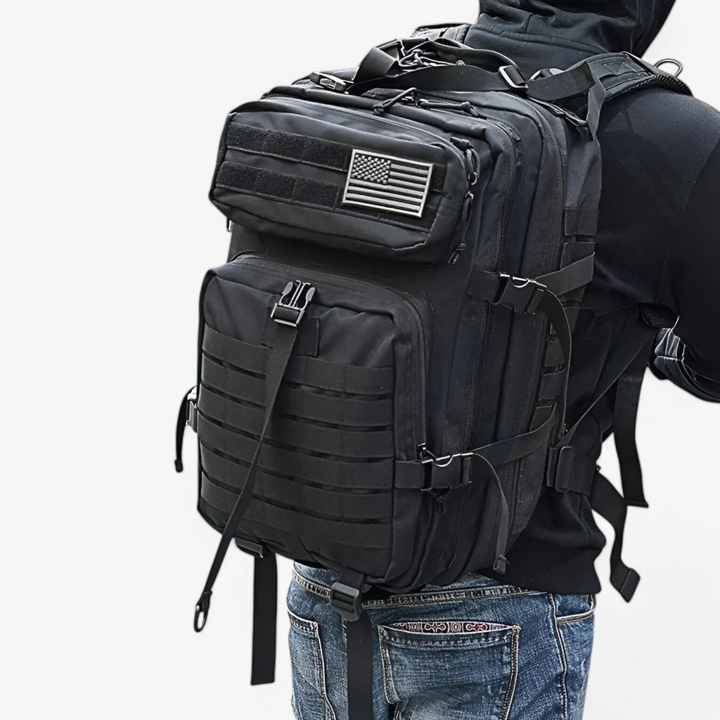 Waterproof 50L Tactical Backpack with MOLLE Webbing