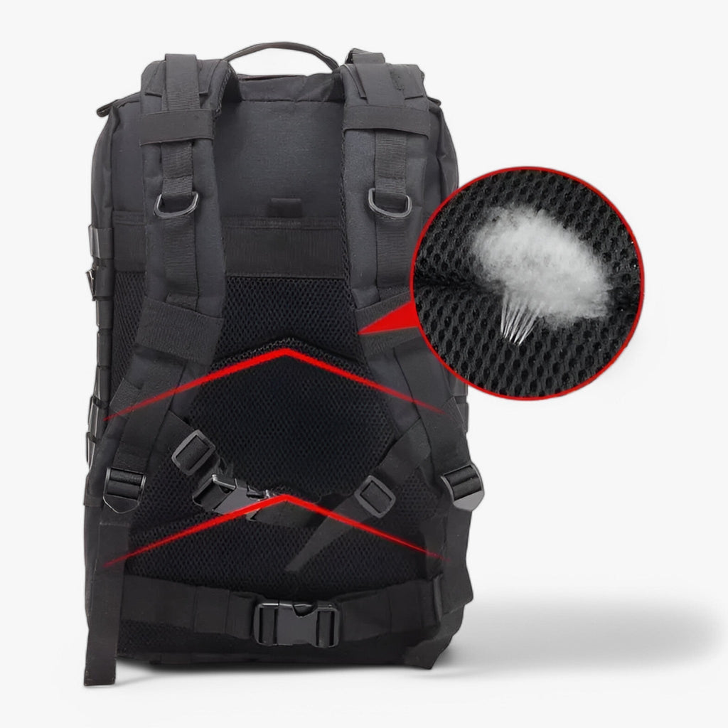 Waterproof 50L Tactical Backpack with MOLLE Webbing