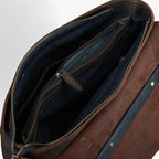 Exclusive Reddish Brown Leather 14-Inch Laptop Bag