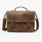 Men's Classic Vintage Genuine Leather Shoulder Bag