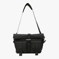 Elegant Black Crossbody Bag with 13.3-Inch Laptop Space