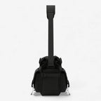 Elegant Black Crossbody Bag with 13.3-Inch Laptop Space