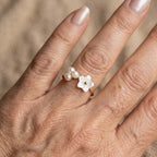 Delicate Artisan Gold-Tone Ring