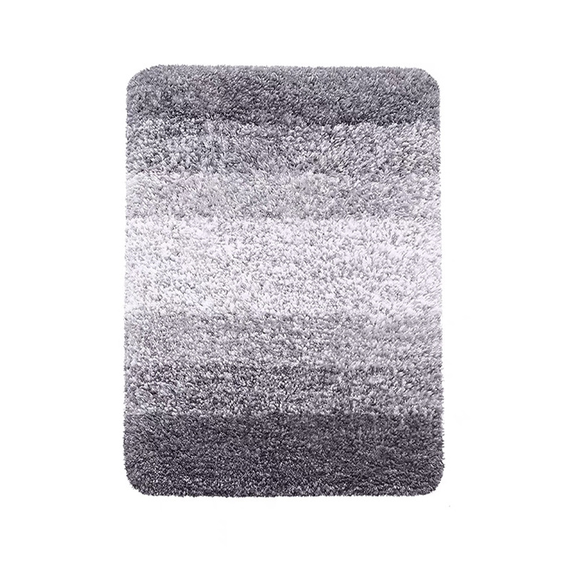 Snowflake Print Microfibre Non-Slip Floor Mat – Soft, Machine Washable, Multi-Colour