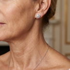 Four-Prong Solitaire Stud Earrings
