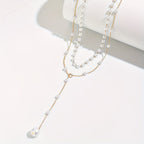 Graduated Pearl Strand Necklace