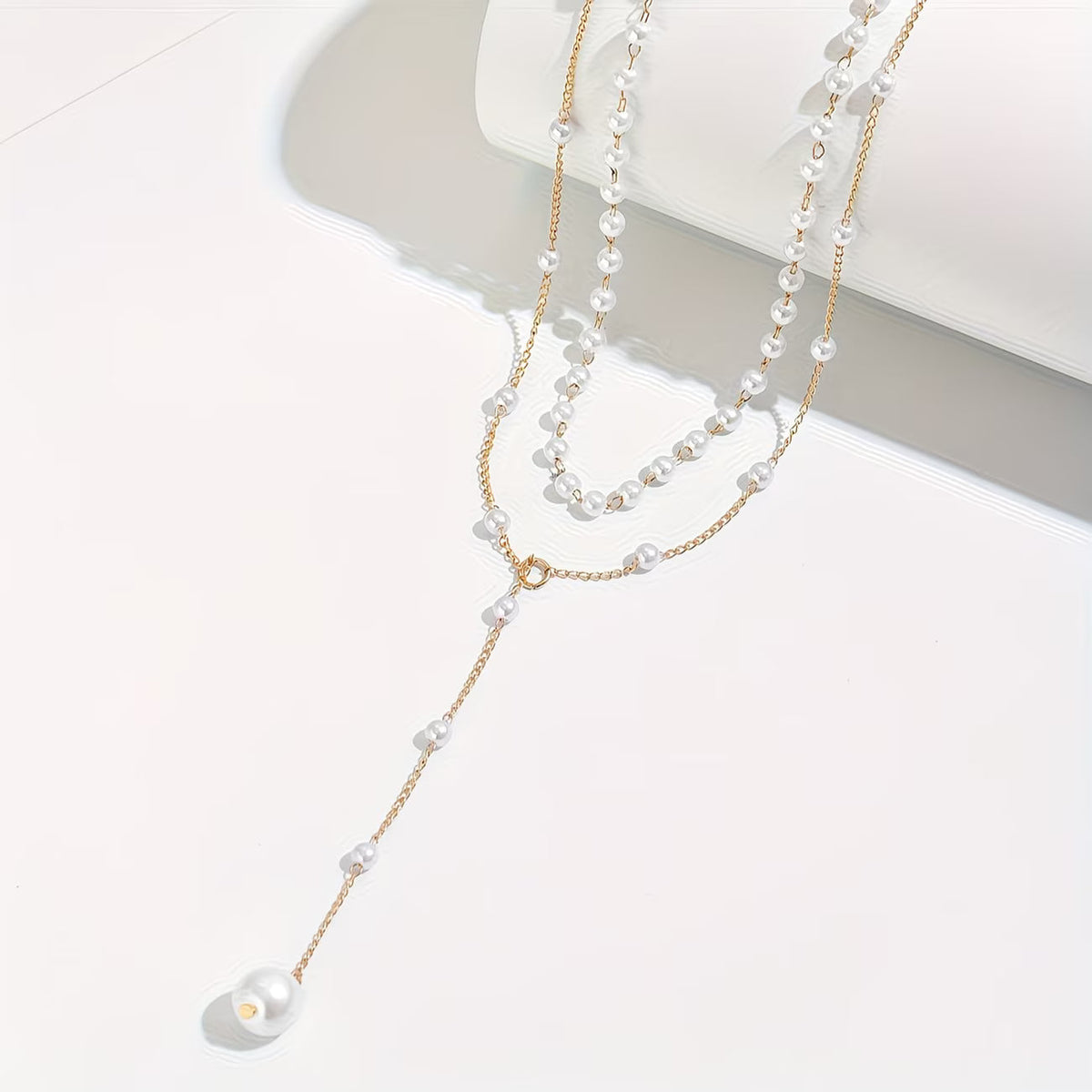 Graduated Pearl Strand Necklace