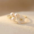 Delicate Artisan Gold-Tone Ring