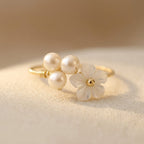 Delicate Artisan Gold-Tone Ring