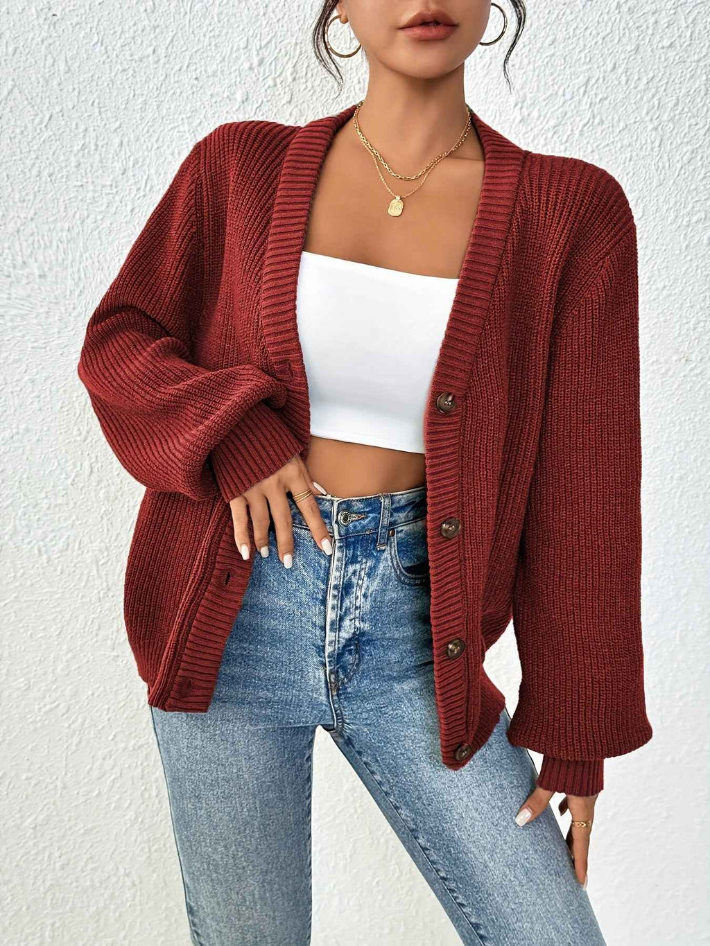 Longline Draped Cardigan for Layering Over Dresses