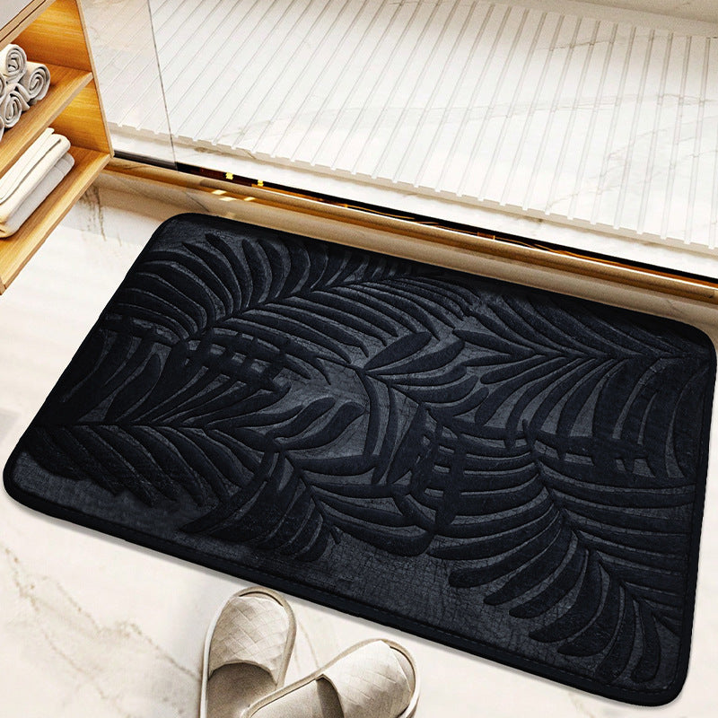 Memory Foam Bathroom Mat – Absorbent, Non-Slip, Multi-Size, Machine Washable
