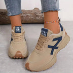 Chunky Low-Top Trainers with Textured Sole