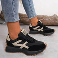 Chunky Low-Top Trainers with Textured Sole