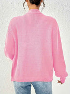 Longline Draped Cardigan for Layering Over Dresses