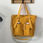 Large Waterproof Oxford Fabric Crossbody Bag with Zip