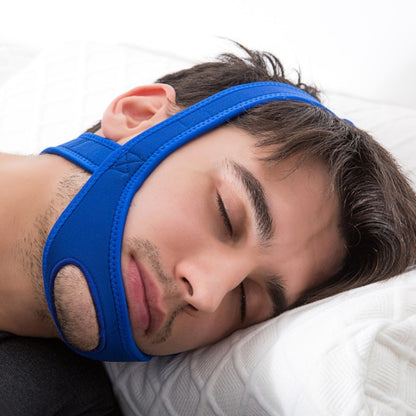 Adjustable Anti-Snoring Chin Strap – Jaw Support Sleep Aid